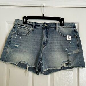 NEW Time and Tru Distressed Jean Shorts
